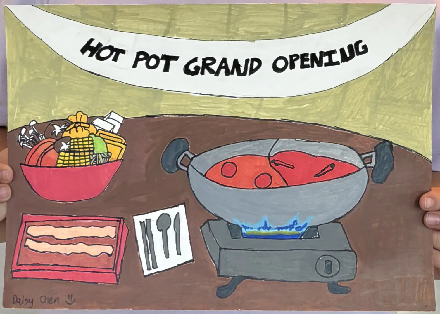 Student work from Magic Dinner Table project 2